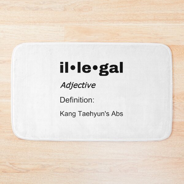 Item preview, Kang Taehyung's Abs are ilegal  designed and sold by HYYH Enthusiast.