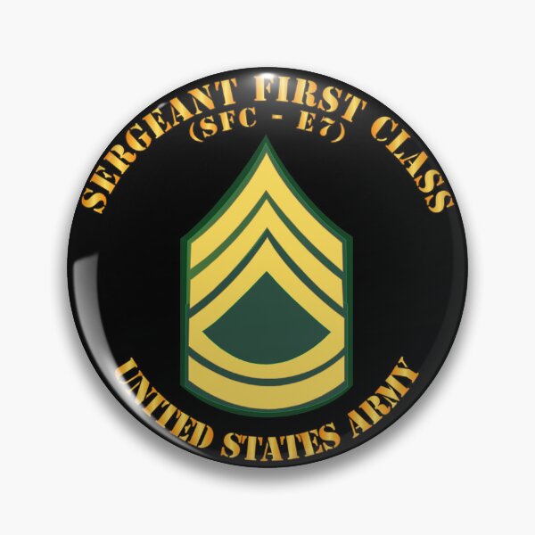 Item preview, Army - Sergeant First Class - SFC E7 designed and sold by Military Insignia Products.