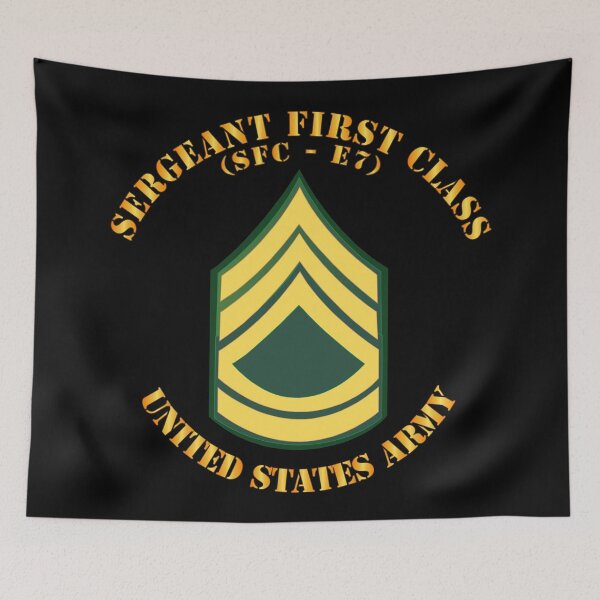 Item preview, Army - Sergeant First Class - SFC E7 designed and sold by Military Insignia Products.