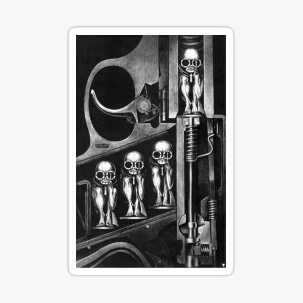 Item preview, hans ruedi giger surrealism art designed and sold by The art world.