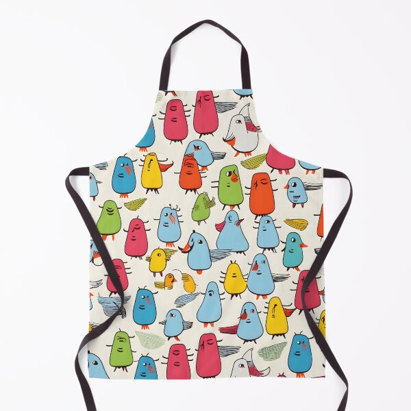 Item preview, Colourful birds seamless pattern designed and sold by ArtByNRJ.