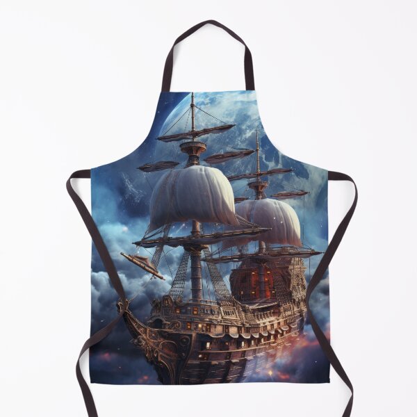 Item preview, Pirate Ship on Outer Space designed and sold by hermeneutic.