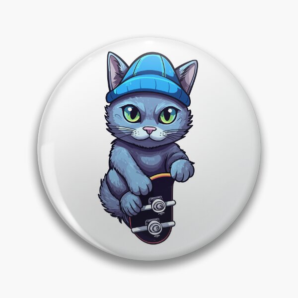 Item preview, Skateboarding Cat designed and sold by sanna-black.
