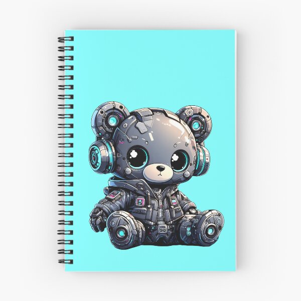 Item preview, Cyberpunk Robot Bear! designed and sold by kukamatsu.