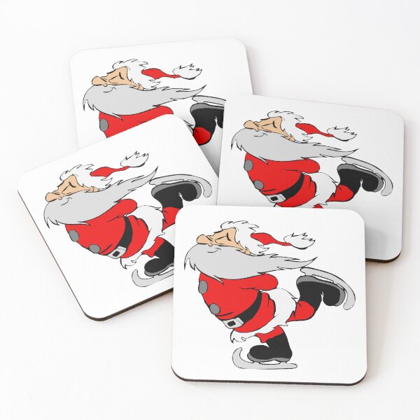 Item preview, Santa Claus Ice Skating designed and sold by Wilcox PhotoArt.