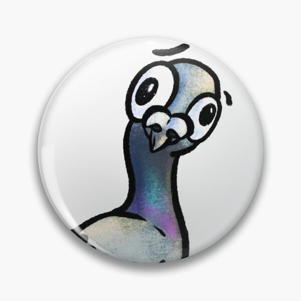 Item preview, Confused pigeon designed and sold by Kendra Malcolm.