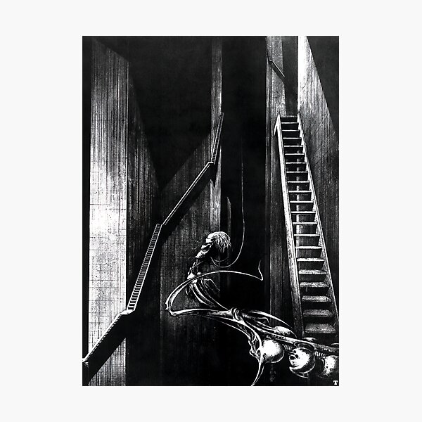 Item preview, hans ruedi giger surrealism art designed and sold by The art world.