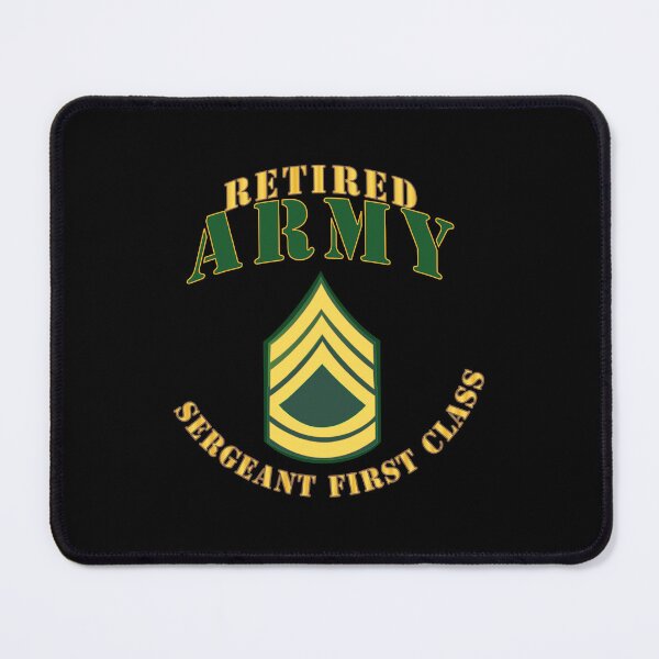 Item preview, Army - ARMY -  SFC - Retired designed and sold by Military Insignia Products.