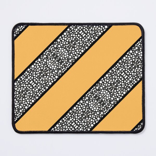 Item preview, Raindrops I Yellow Big Stripes Diagonal Right designed and sold by CushyNest.