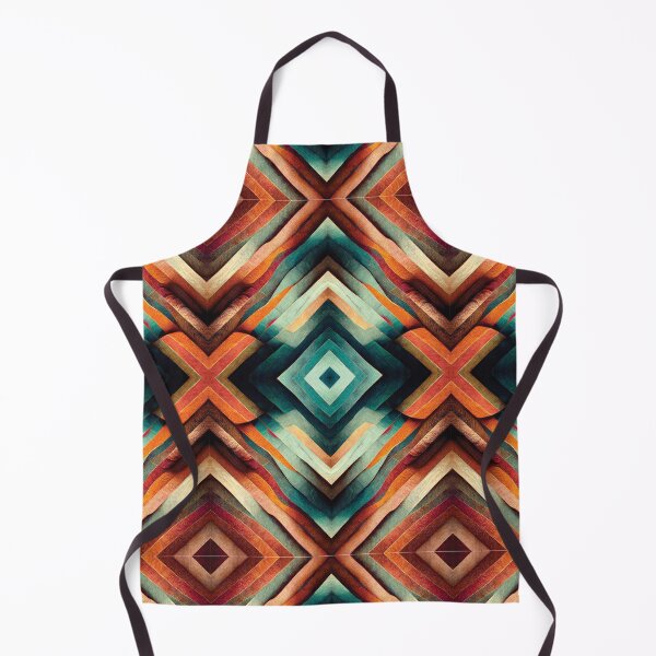 Item preview, Stained Elegance: A Spectrum of Colorful Wood Diamond Pattern designed and sold by waterhutch.