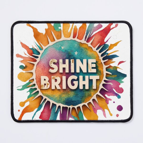 Item preview, Shine Bright - Vibrant Multicolored T-Shirt designed and sold by Attire mukashaf.