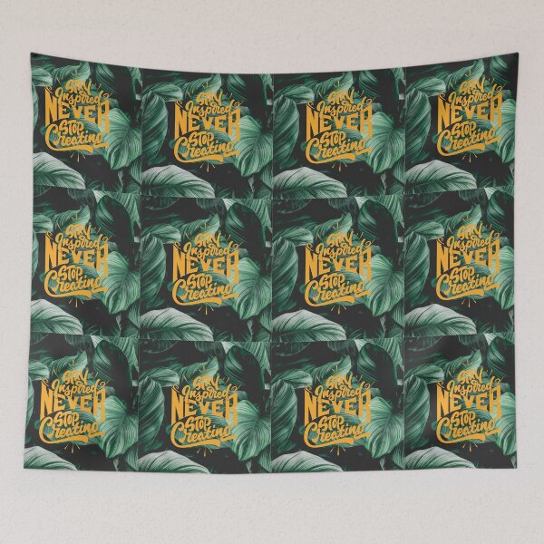 Item preview, Stay inspired, never stop creating! 1808 designed and sold by MyWay-Bilja.