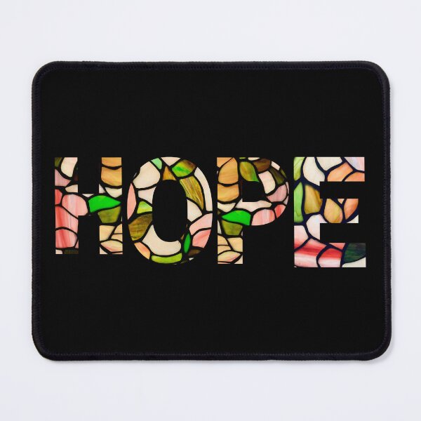 Item preview, HOPE Stained Glass flowers art designed and sold by Neeshki.