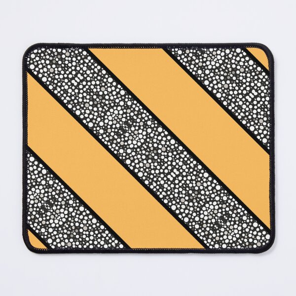 Item preview, Raindrops I Yellow Big Stripes Diagonal Left designed and sold by CushyNest.