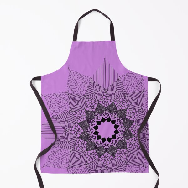 Aperçu de l'œuvre Fleur noire et blanche - motif fractal créée et vendue par DHTDesigns.