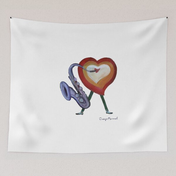 Item preview, Jazz heart designed and sold by Diego Manuel Rodriguez.