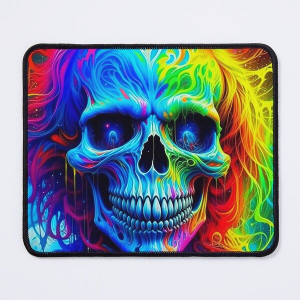 Item preview, Colorful Skull designed and sold by BigusPanda.
