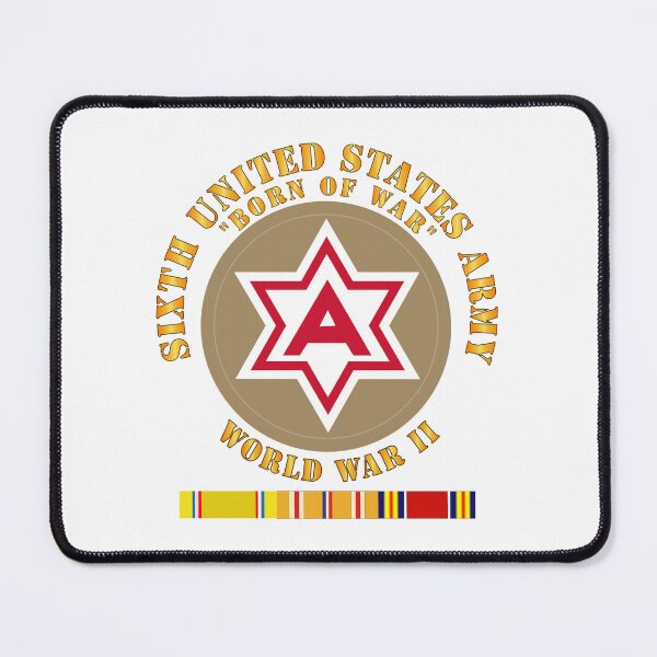 Item preview, Army - 6th United States Army - Type 1 - WWII w PAC SVC designed and sold by Military Insignia Products.