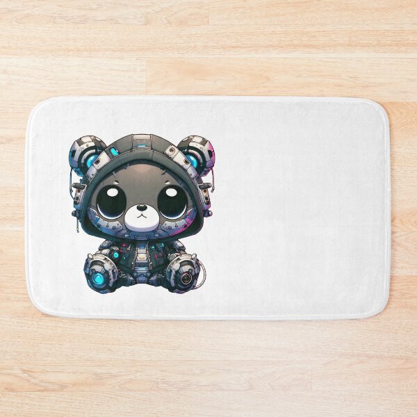 Item preview, Cute Cyberpunk Robot Bear! designed and sold by kukamatsu.