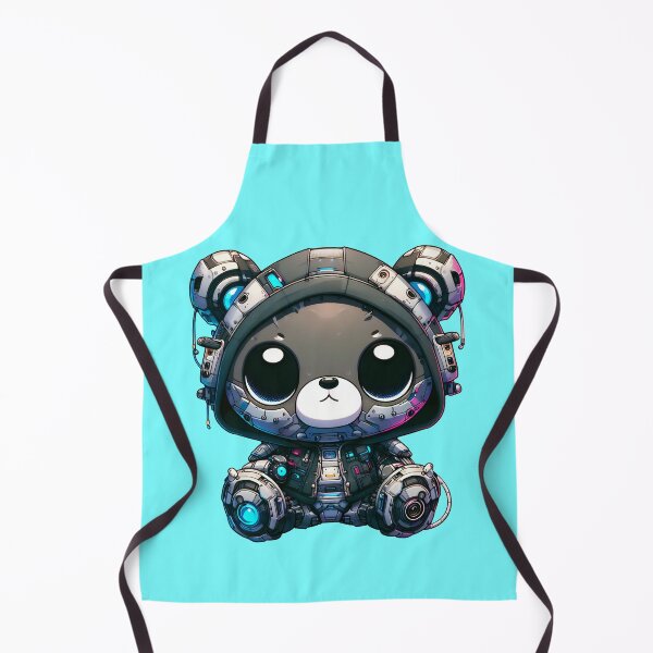 Item preview, Cute Cyberpunk Robot Bear! designed and sold by kukamatsu.