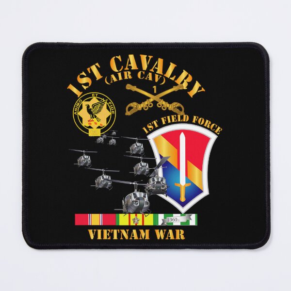 Item preview, Army - 1st Cavalry (Air Cav) - 1st Field Force w SVC designed and sold by Military Insignia Products.