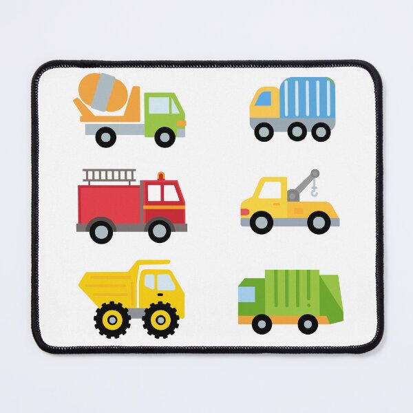 Item preview, Simply Cute Trucks designed and sold by ColorfulKiddos.