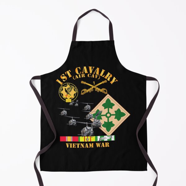 Item preview, Army - 1st Cavalry (Air Cav) - 4th Infantry Div w SVC designed and sold by Military Insignia Products.