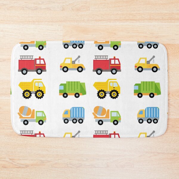 Item preview, Simply Cute Trucks designed and sold by ColorfulKiddos.
