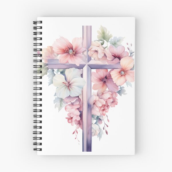 Item preview, watercolor christian cross art print designed and sold by dcrc.
