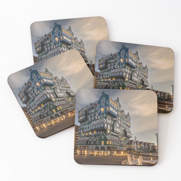 Item preview, Dutch Sunset Radiance - Warm Glow on Traditional Architecture designed and sold by InbalTurShalom.