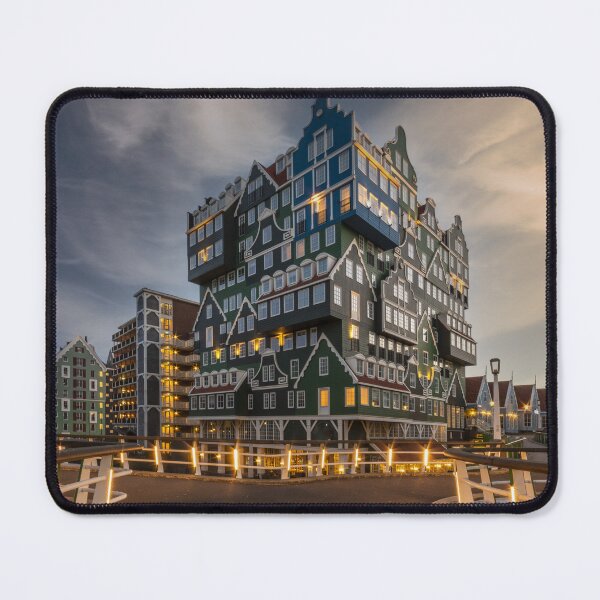 Item preview, Dutch Sunset Radiance - Warm Glow on Traditional Architecture designed and sold by InbalTurShalom.