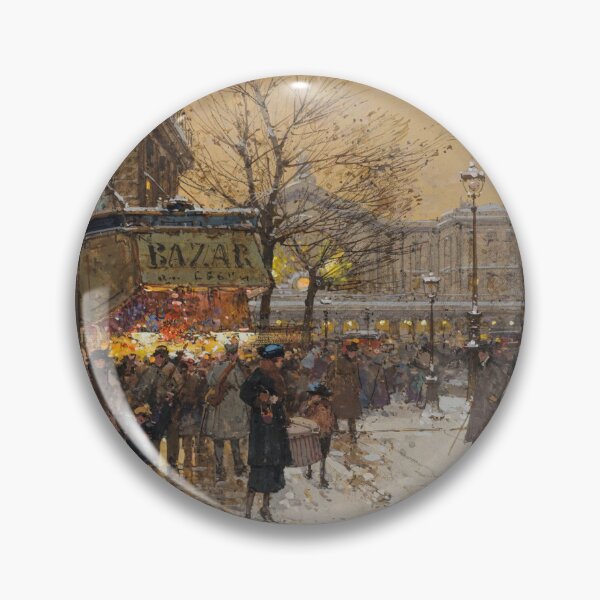 Item preview, Entertainment near Gare de L’Est (20th century) - Eugène Galien Laloue designed and sold by SALON DES ARTS.