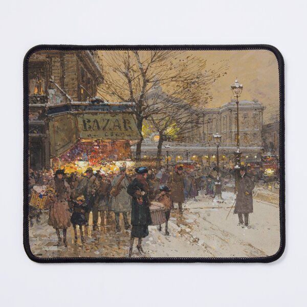 Item preview, Entertainment near Gare de L’Est (20th century) - Eugène Galien Laloue designed and sold by SALON DES ARTS.