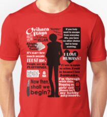 Orihara Izaya Quotes Unisex T-Shirt