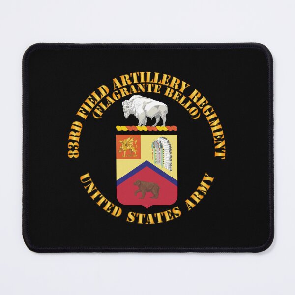 Item preview, Army - COA - 83rd Field Artillery Regiment - Flagrante Bello designed and sold by Military Insignia Products.