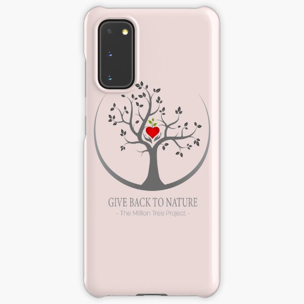 Give Back to Nature Logo - Dark Background Samsung Galaxy Snap Case