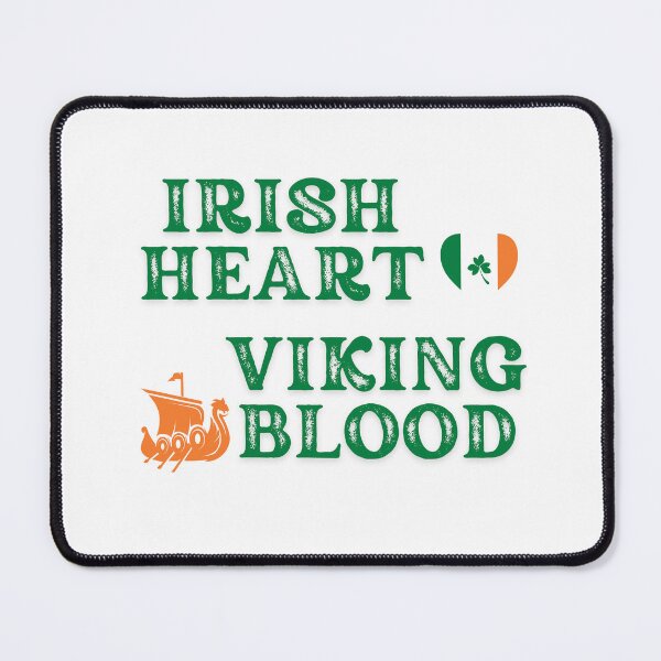 Item preview,  Irish Heart Viking Blood. Gift Ideas. designed and sold by LindaLG.