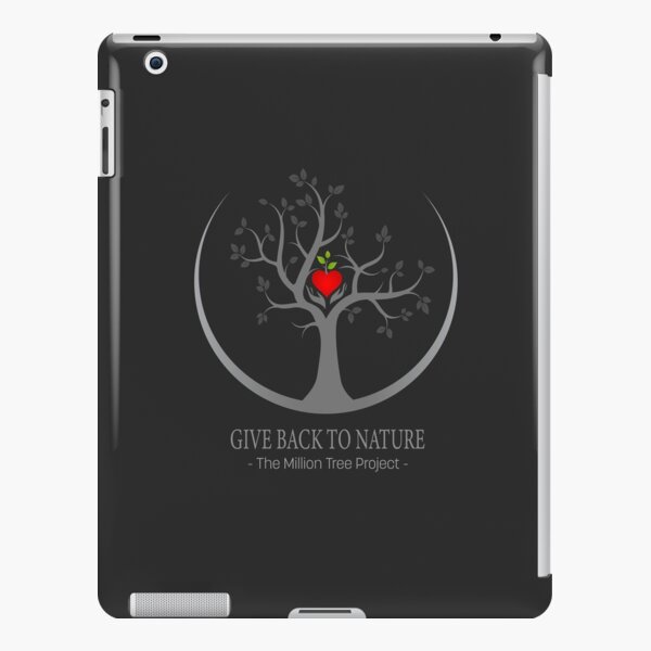 Give Back to Nature Logo - Dark Background iPad Snap Case