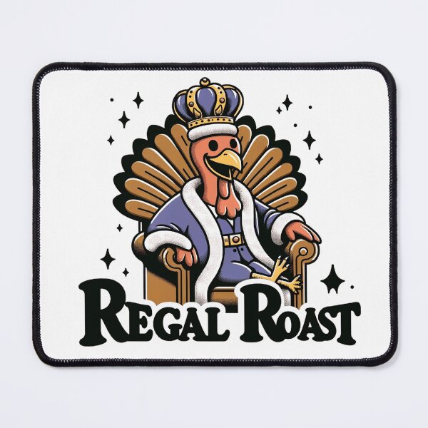 Item preview, Funny Thanksgiving Turkey - Regal Roast designed and sold by Kkoriginal.
