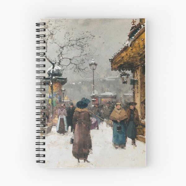 Item preview, Animation Place de la Bastille, Paris (20th century) - Eugène Galien Laloue designed and sold by SALON DES ARTS.