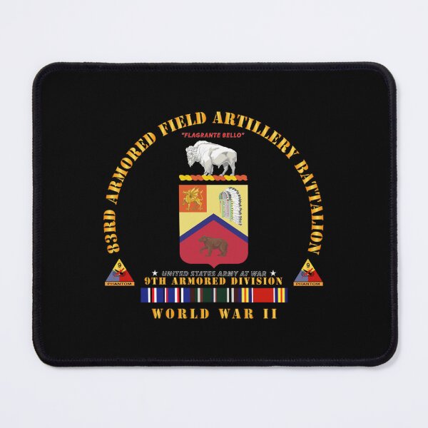 Item preview, Army - 83rd Armored FA Bn - COA - WWII - EU SCV designed and sold by Military Insignia Products.