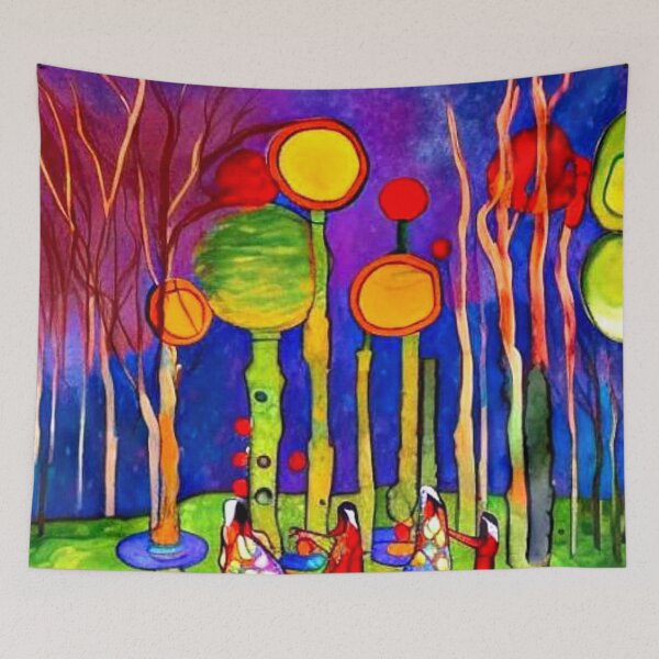 Item preview, Ritual in the forest designed and sold by George Hutton Hunter.