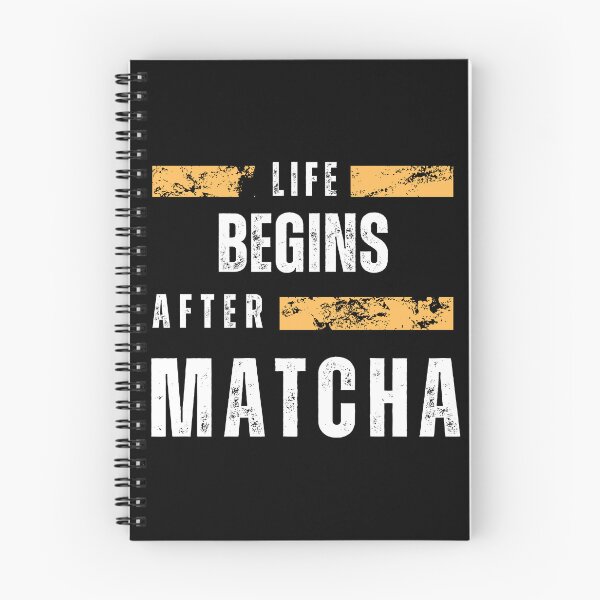 Artikelvorschau, Das Leben beginnt nach dem Matcha-Tee entworfen und verkauft von suntra.