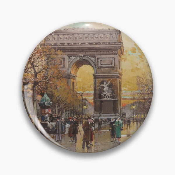 Item preview, Arc de Triomphe in the Fall (20th century) - Eugène Galien Laloue designed and sold by SALON DES ARTS.