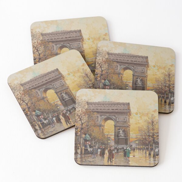 Item preview, Arc de Triomphe in the Fall (20th century) - Eugène Galien Laloue designed and sold by SALON DES ARTS.