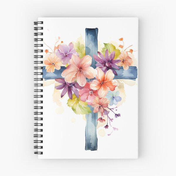 Item preview, watercolor christian cross art print designed and sold by dcrc.
