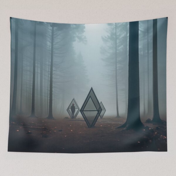 Item preview, Little Red Riding Hood in the dark, deep Black Forest designed and sold by Wheelpics.
