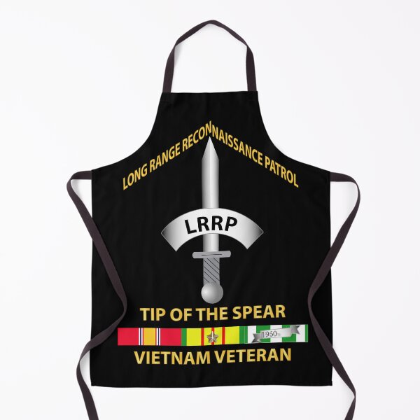 Item preview, Army - Badge - Long Range Reconnaissance Patrol - Tip of the Spear - Vietnam Veteran with Service Ribbons designed and sold by Military Insignia Products.