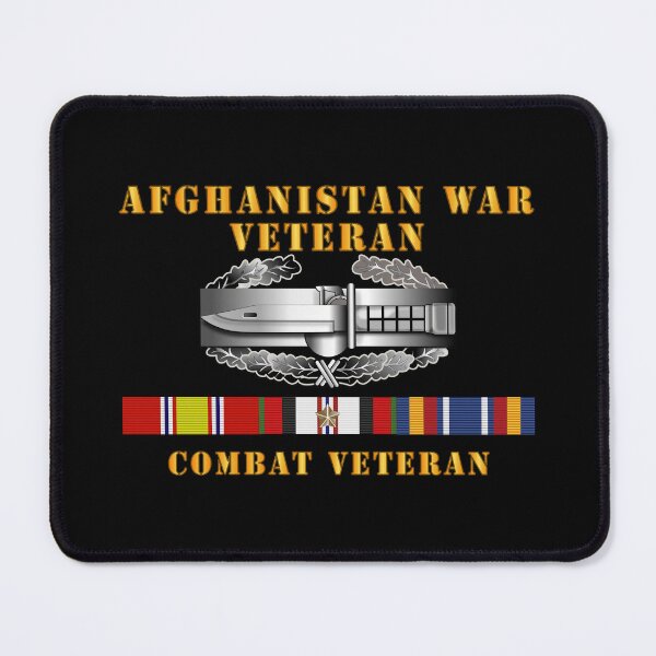 Item preview, Army - Afghanistan War Veteran - Combat Action Badge w CAB AFGHAN SVC designed and sold by Military Insignia Products.