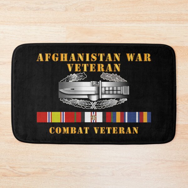 Item preview, Army - Afghanistan War Veteran - Combat Action Badge w CAB AFGHAN SVC designed and sold by Military Insignia Products.